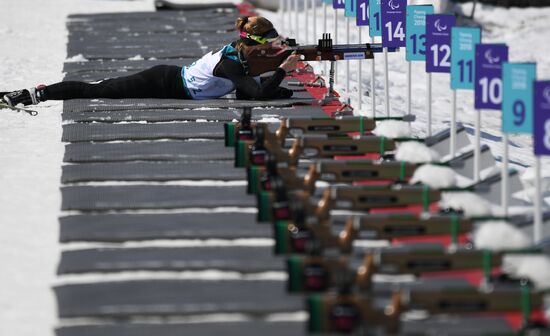 Paralympics 2018. Biathlon. Women. 10 kilometer race