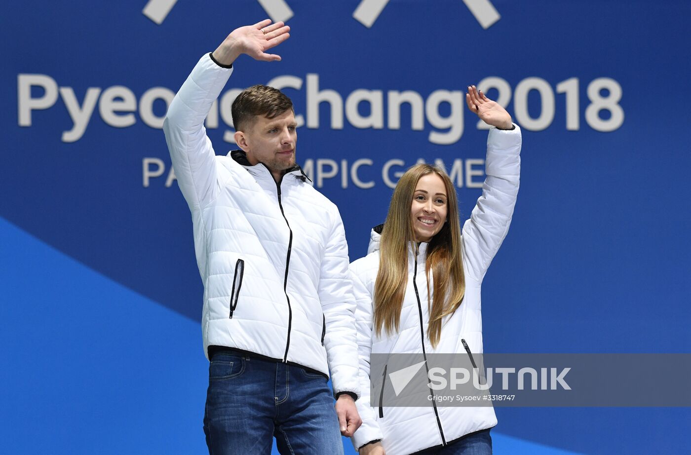 Paralympics 2018. Medals ceremony. Day four