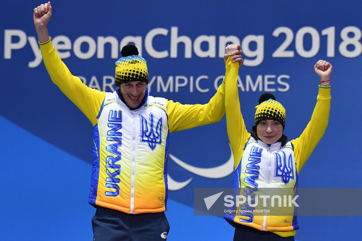 2018 Winter Paralympics. Award ceremony. Day four