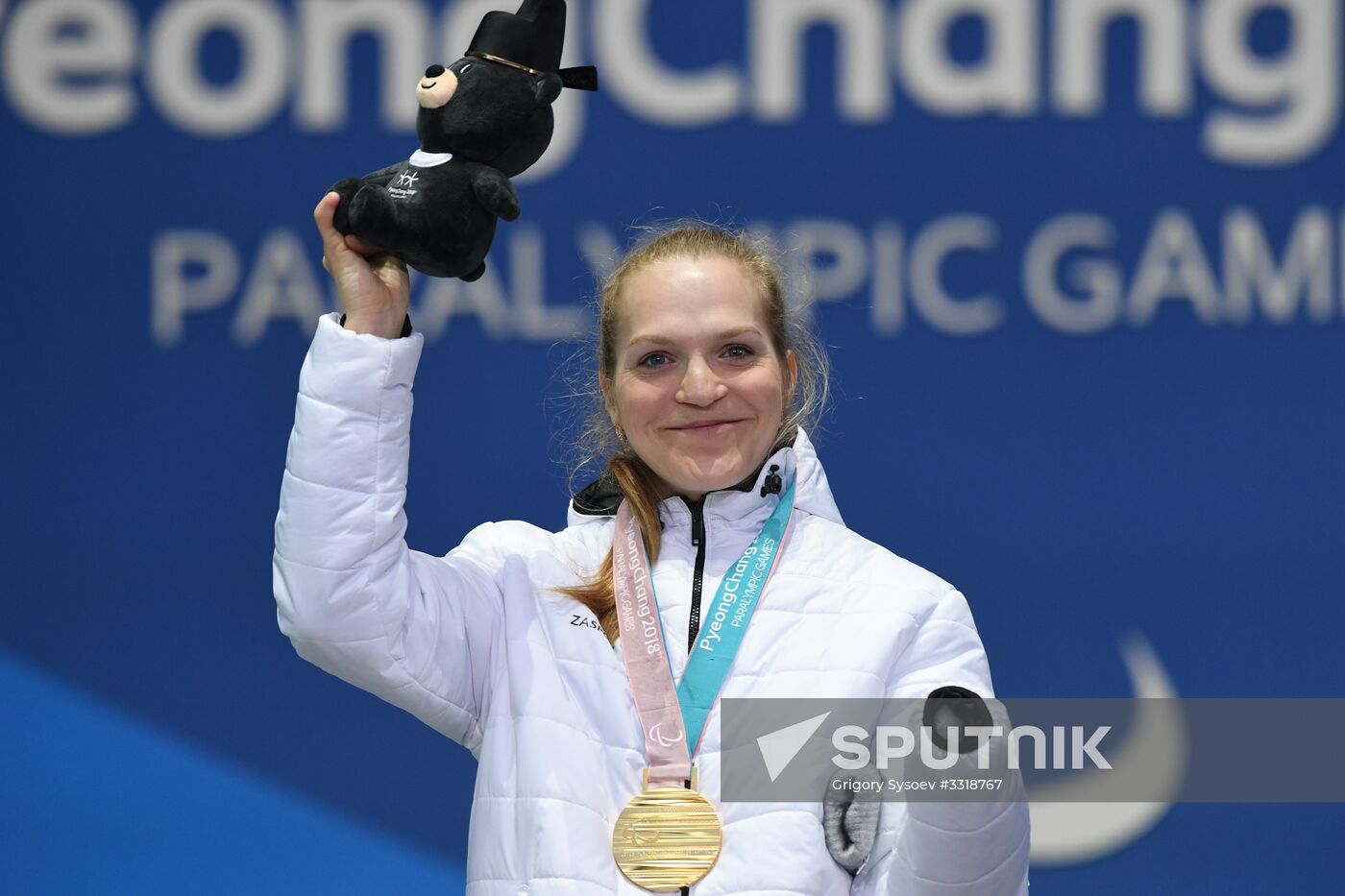 2018 Winter Paralympics. Award ceremony. Day four