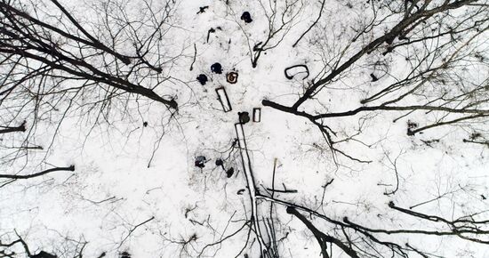 Testing drones used to detect illegal logging in Primorye