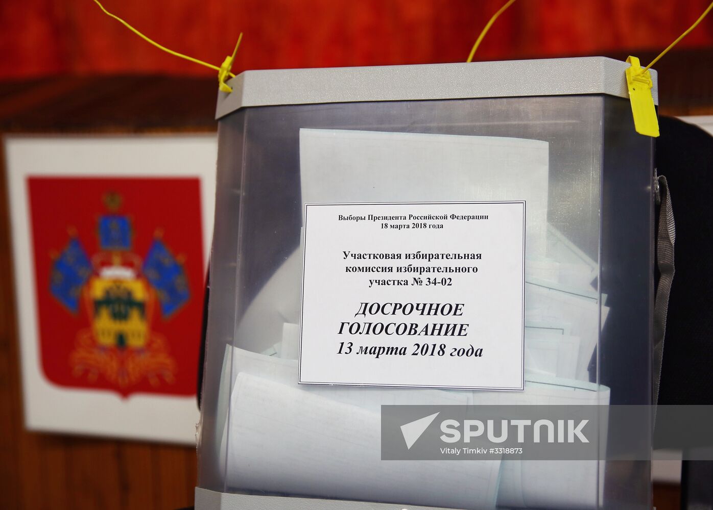 Russian regions hold early voting for 2018 presidential election