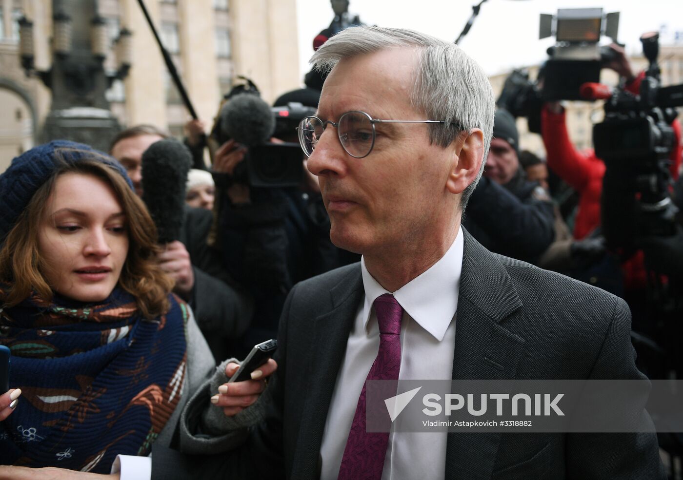Russian Foreign Ministry summons British Ambassador Laurie Bristow