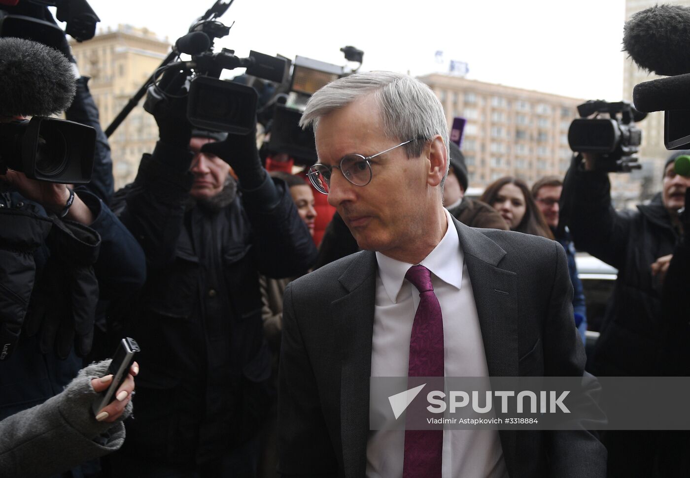 Russian Foreign Ministry summons British Ambassador Laurie Bristow