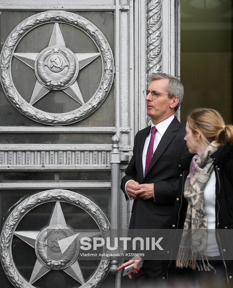 Russian Foreign Ministry summons British Ambassador Laurie Bristow