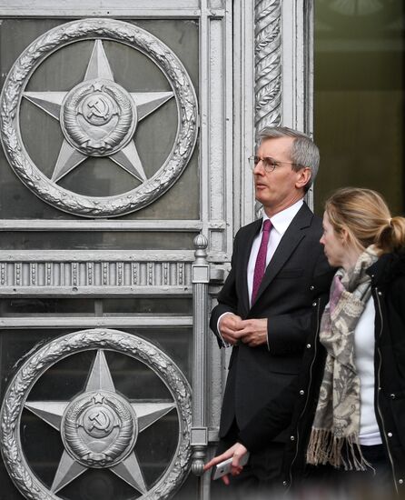 Russian Foreign Ministry summons British Ambassador Laurie Bristow