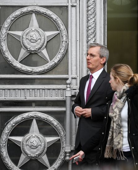Russian Foreign Ministry summons British Ambassador Laurie Bristow