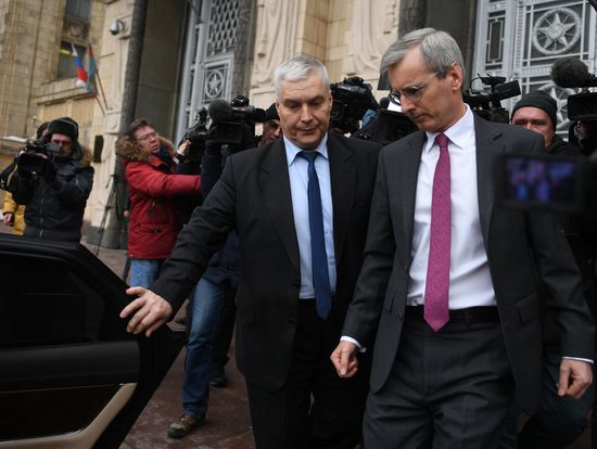 Russian Foreign Ministry summons British Ambassador Laurie Bristow
