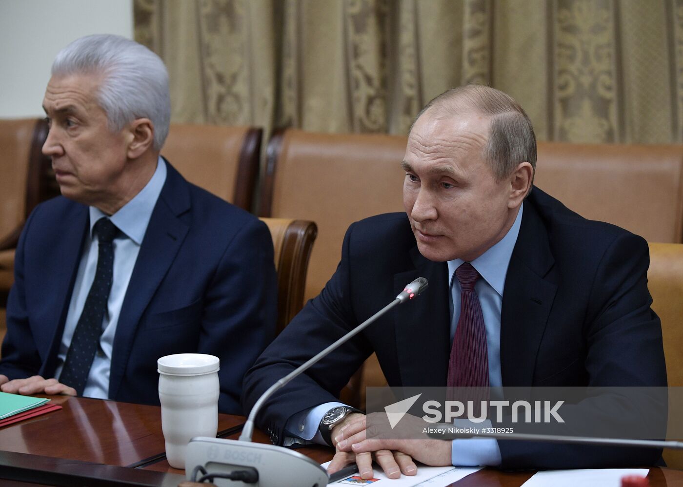 Russian President Vladimir Putin's working trip to Dagestan