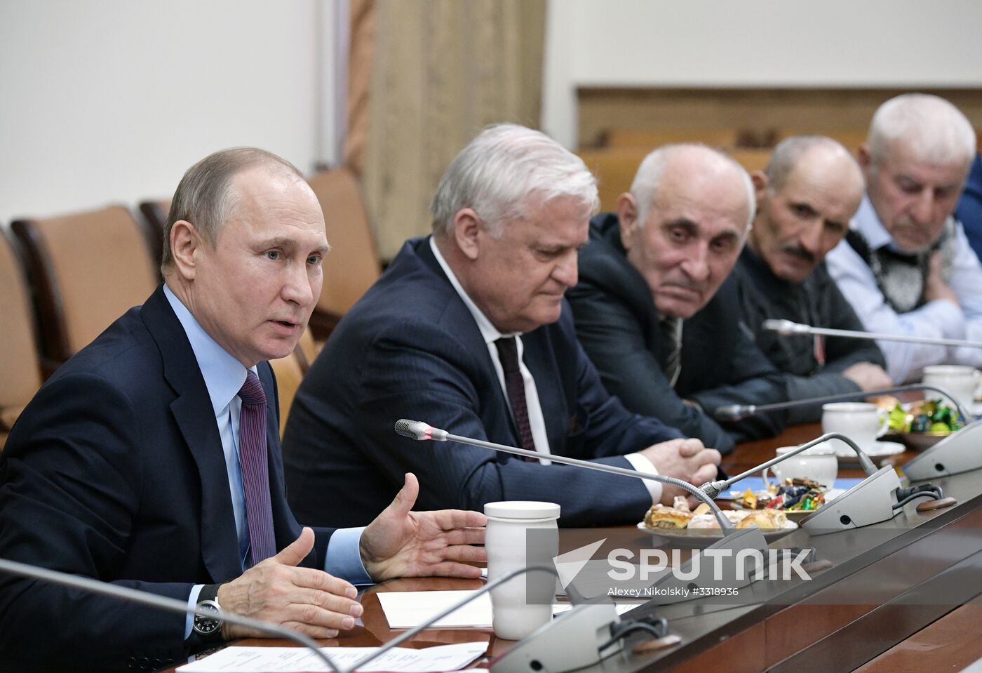 Russian President Vladimir Putin's working trip to Dagestan