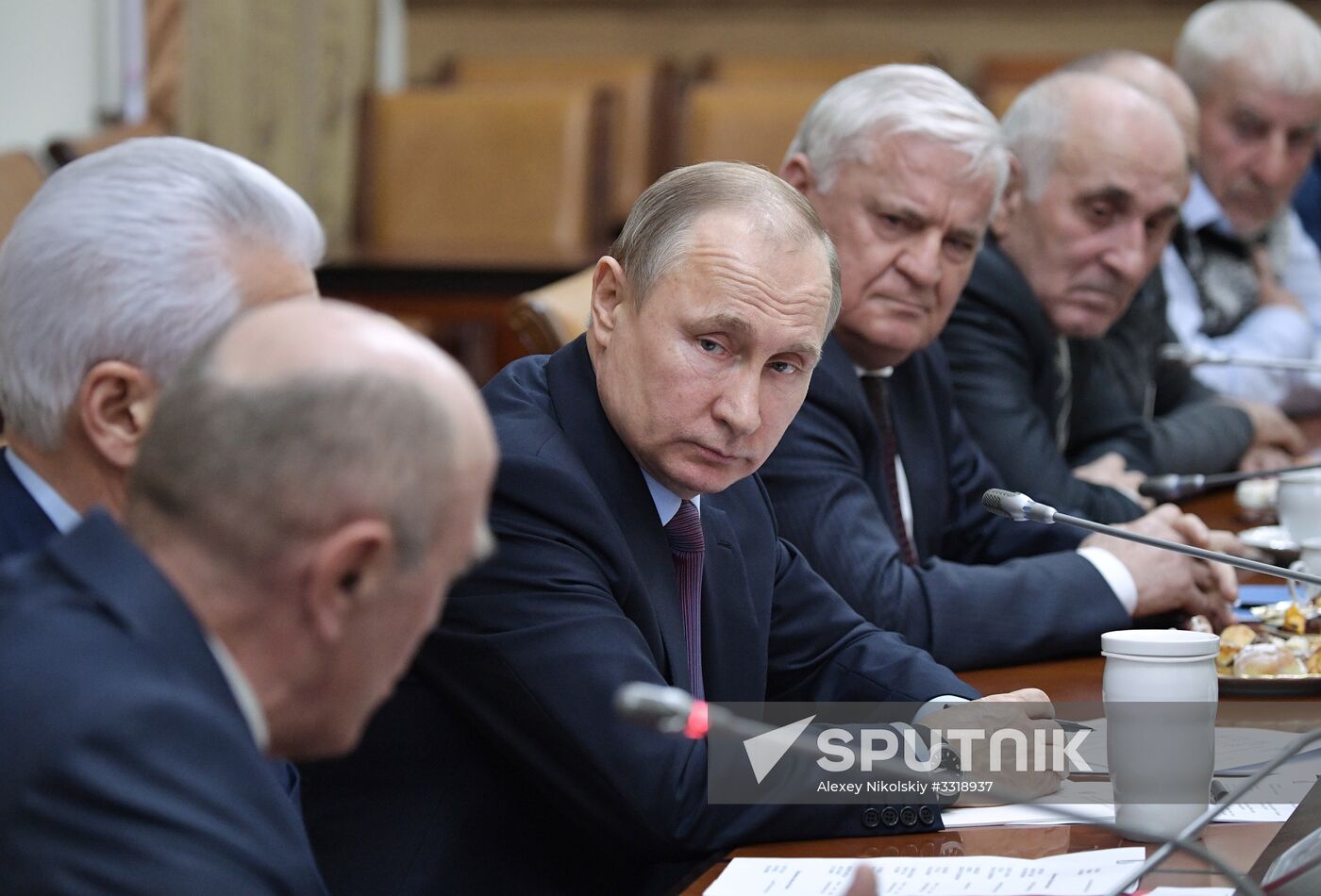 Russian President Vladimir Putin's working trip to Dagestan