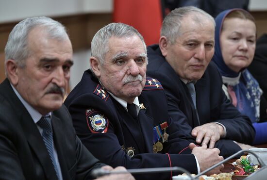 Russian President Vladimir Putin's working trip to Dagestan