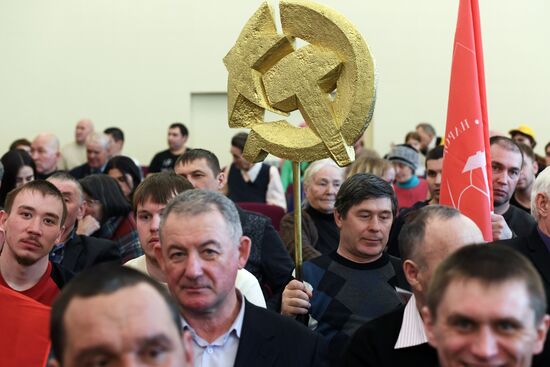 Russian presidential hopeful Grudinin visits Kazan