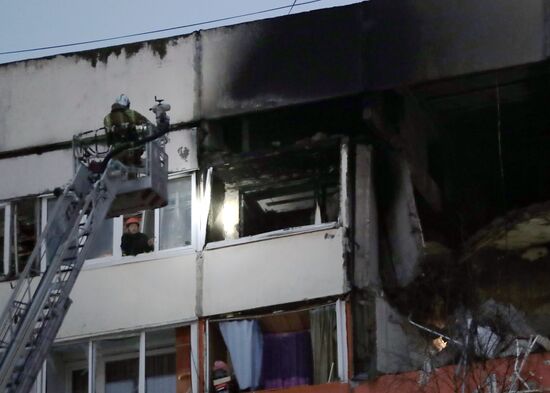 St. Petersburg apartment house rocked by natural gas explosion