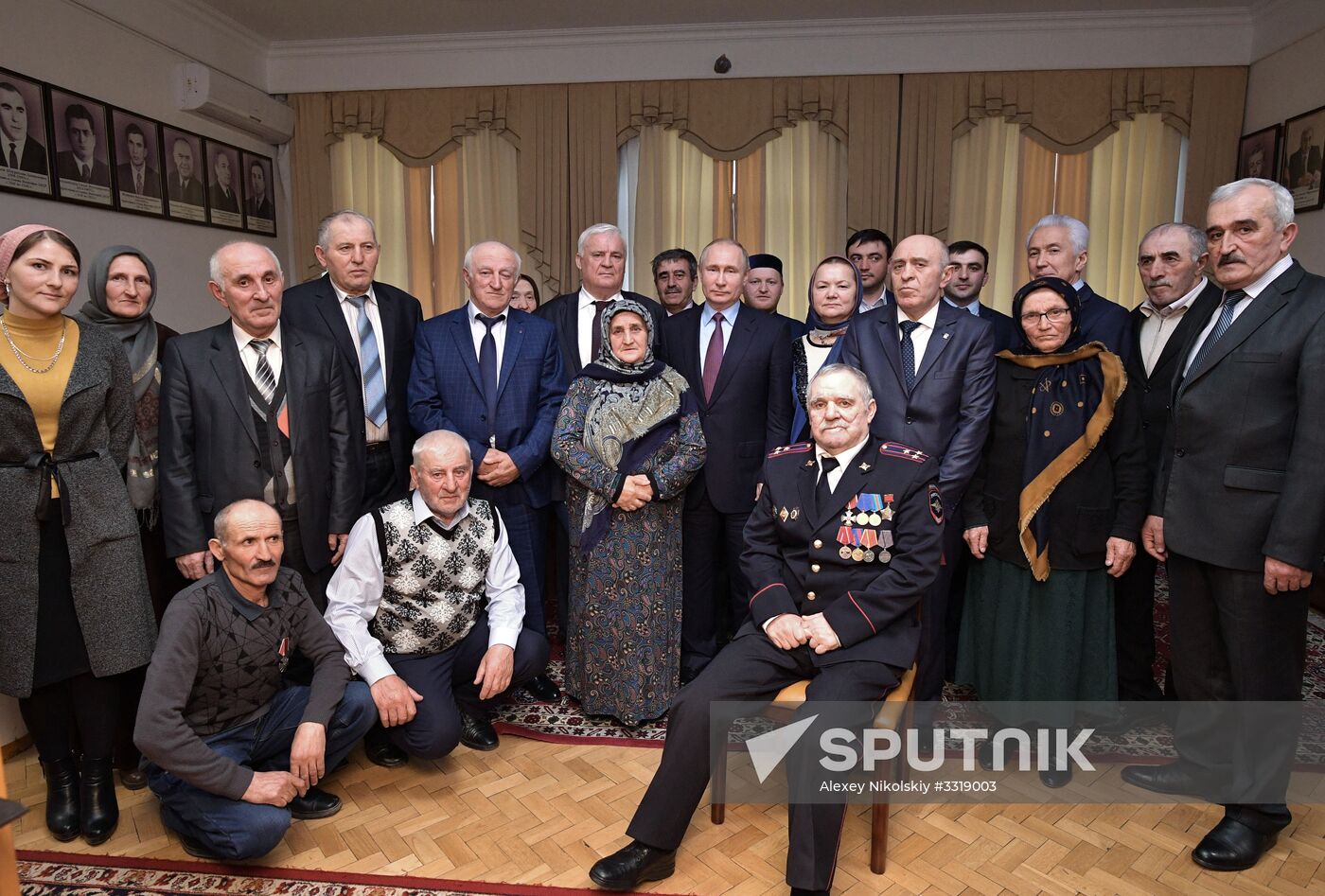 Russian President Vladimir Putin's working trip to Dagestan