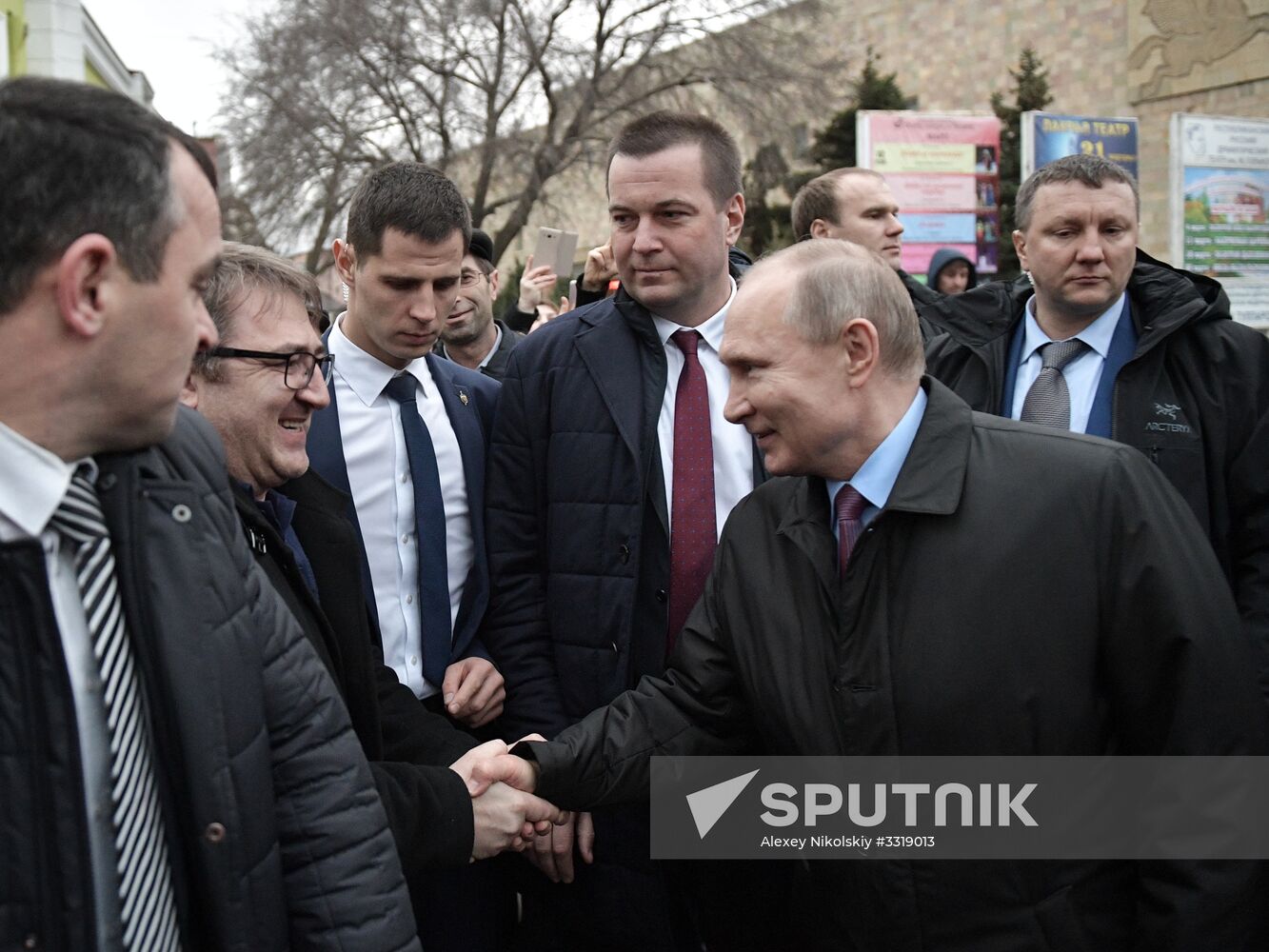Russian President Vladimir Putin's working trip to Dagestan