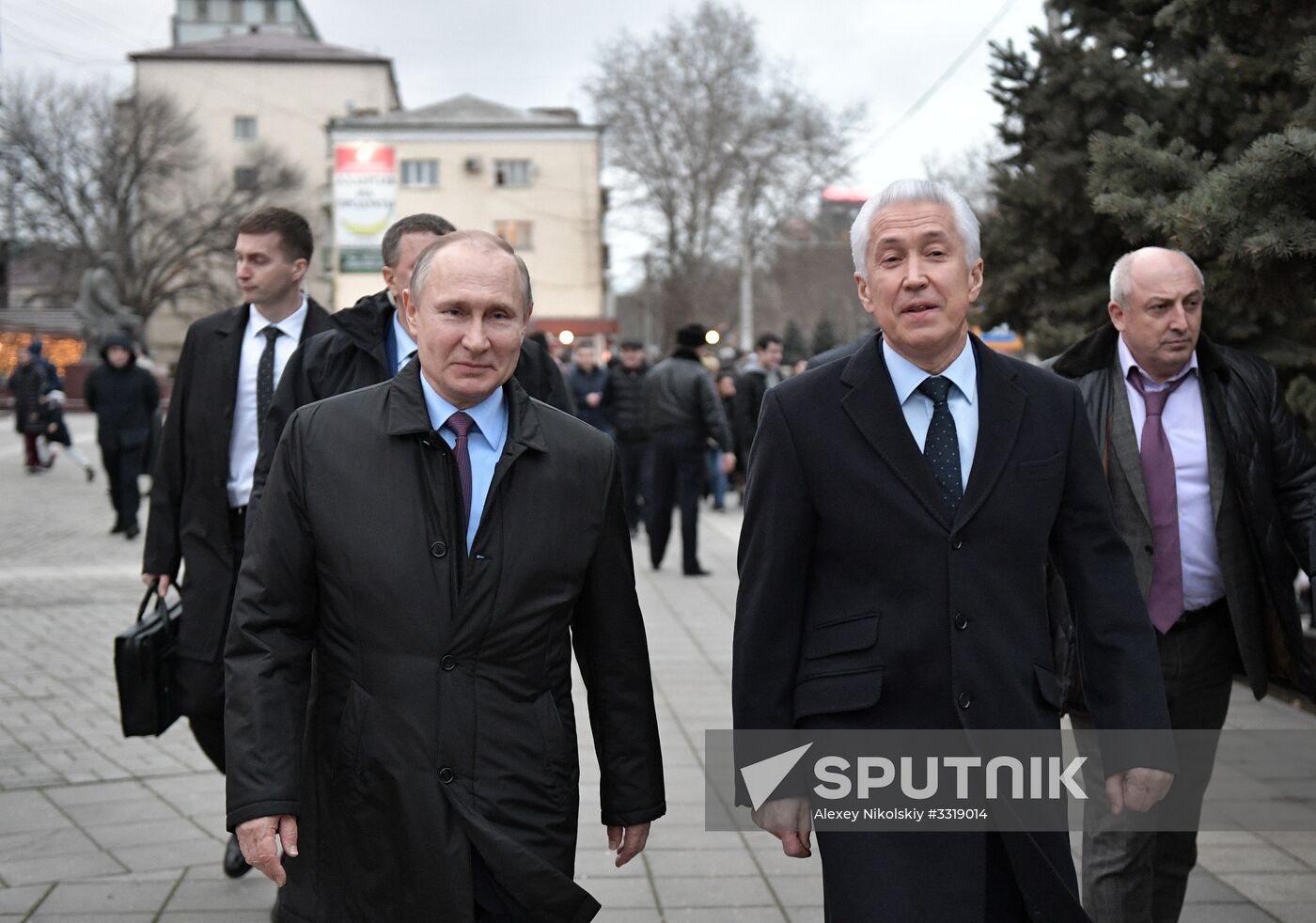 Russian President Vladimir Putin's working trip to Dagestan
