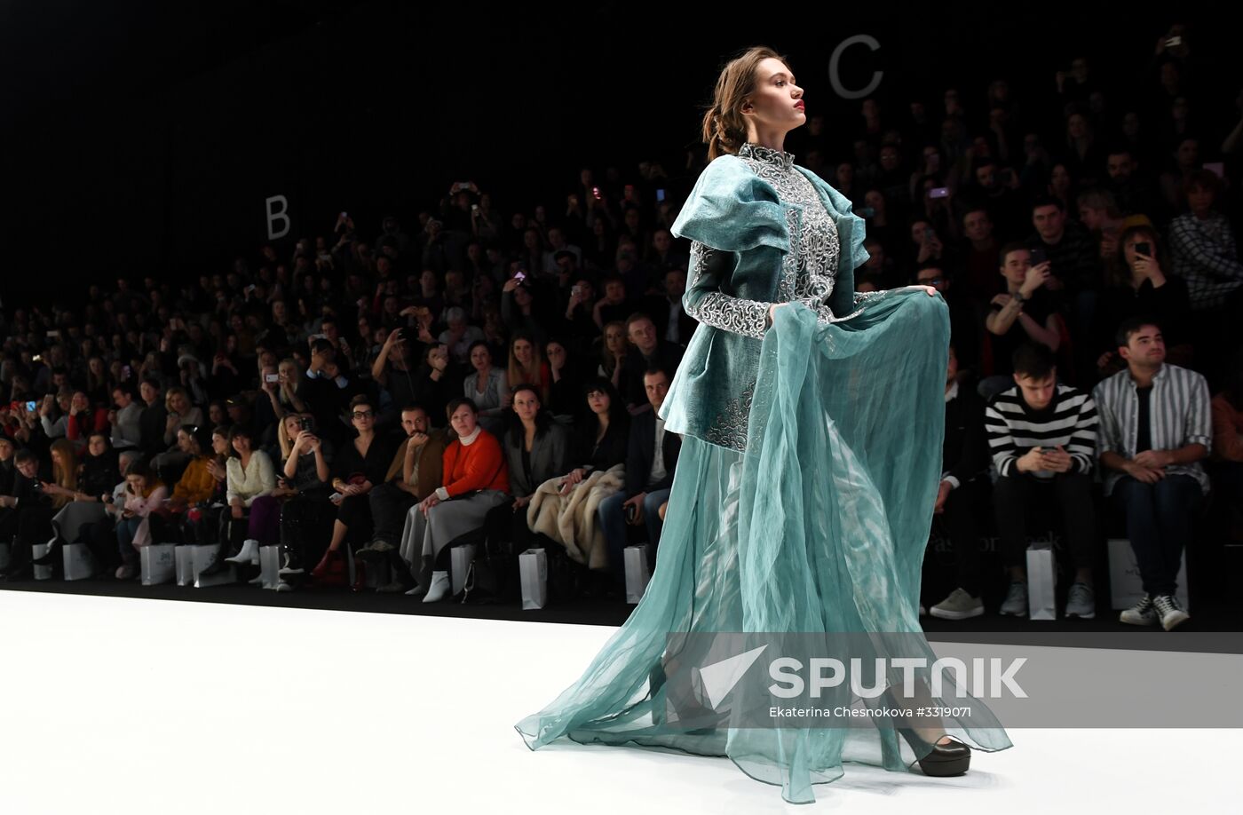 Mercedes-Benz Fashion Week Russia. Day four