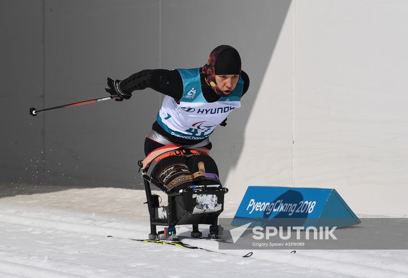 2018 Winter Paralympics. Cross-country skiing. Women. Sprint