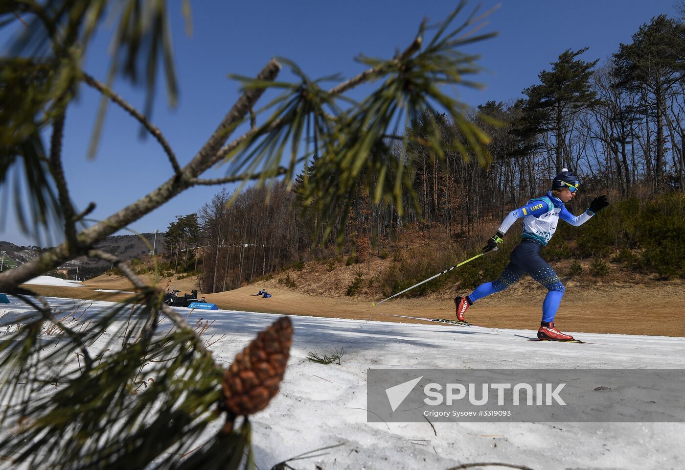 2018 Winter Paralympics. Cross-country skiing. Women. Sprint