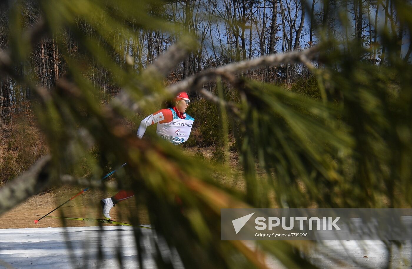 2018 Winter Paralympics. Cross-country skiing. Women. Sprint