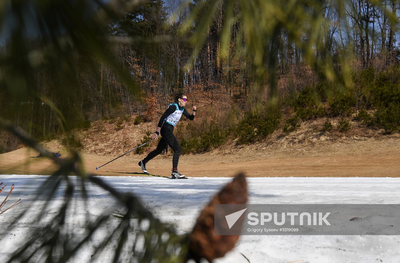 2018 Winter Paralympics. Cross-country skiing. Women. Sprint