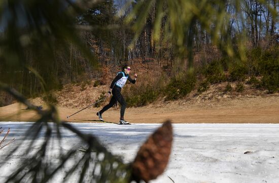 2018 Winter Paralympics. Cross-country skiing. Women. Sprint