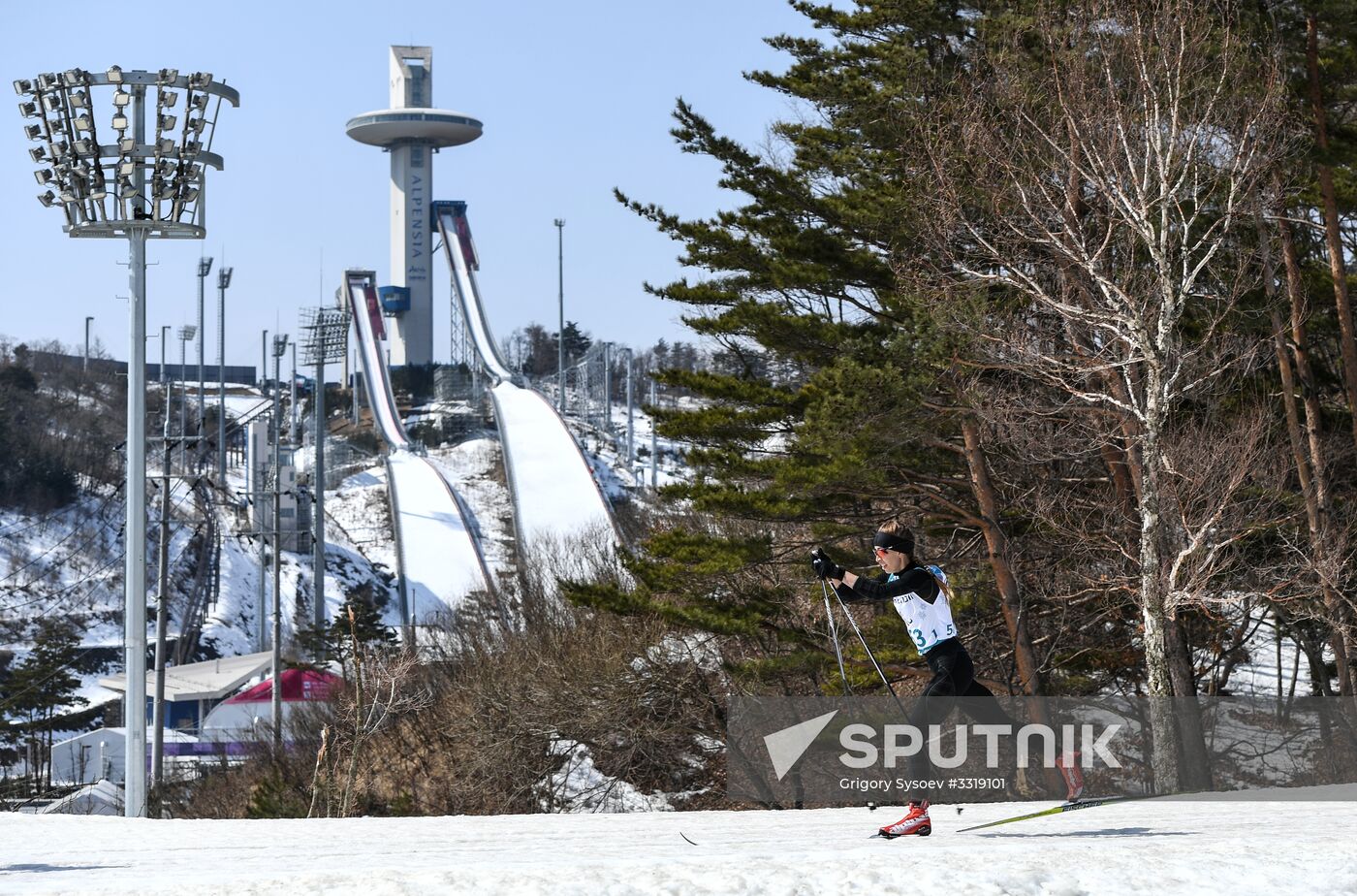 2018 Winter Paralympics. Cross-country skiing. Women. Sprint