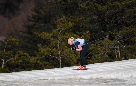 2018 Winter Paralympics. Cross-country skiing. Women. Sprint