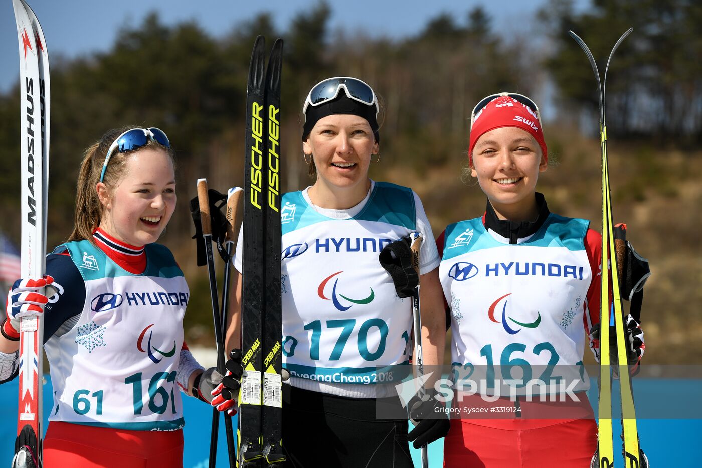 2018 Winter Paralympics. Cross-country skiing. Women. Sprint