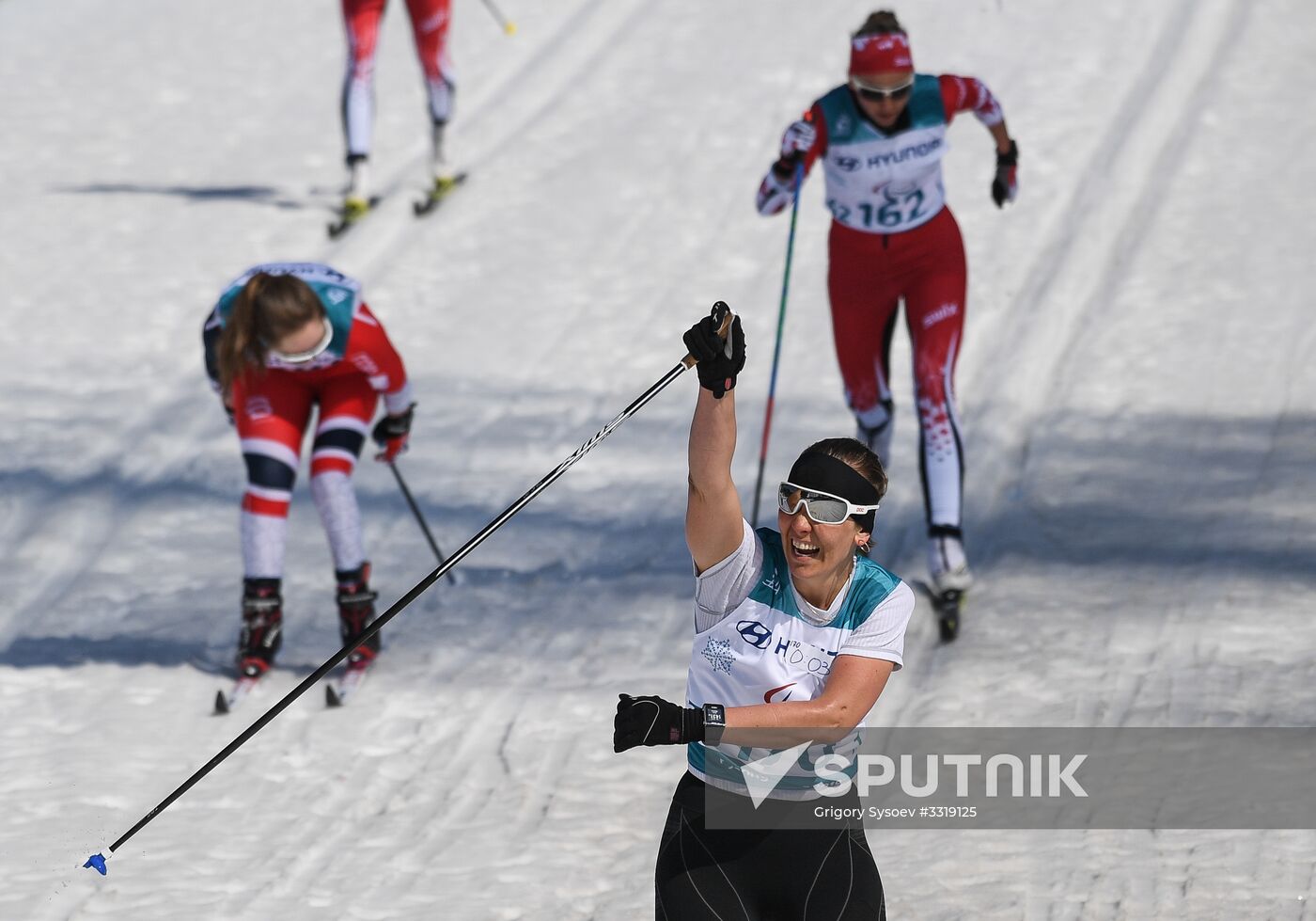 2018 Winter Paralympics. Cross-country skiing. Women. Sprint