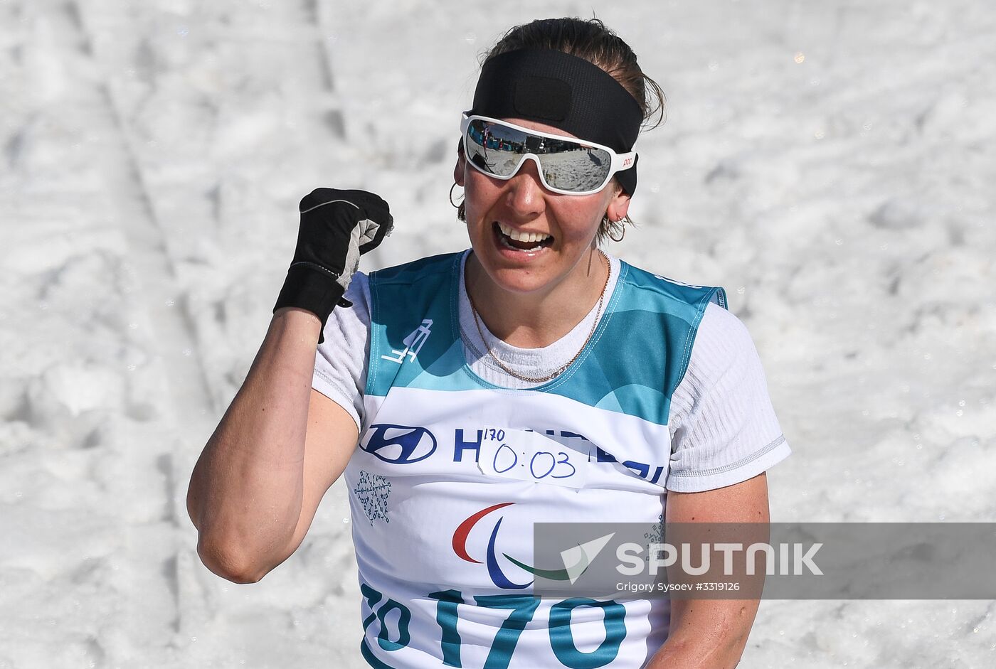2018 Winter Paralympics. Cross-country skiing. Women. Sprint