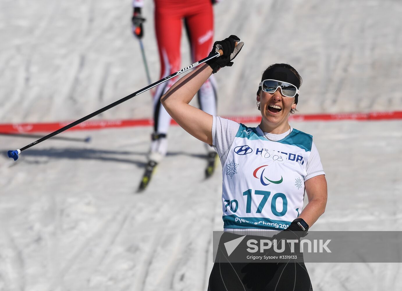2018 Winter Paralympics. Cross-country skiing. Women. Sprint