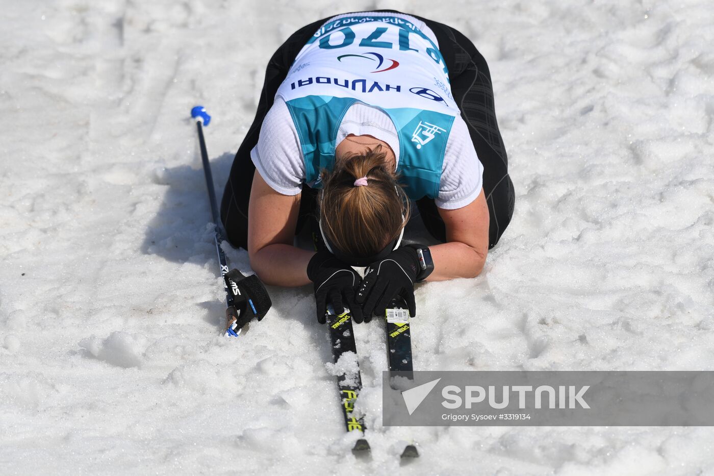 2018 Winter Paralympics. Cross-country skiing. Women. Sprint