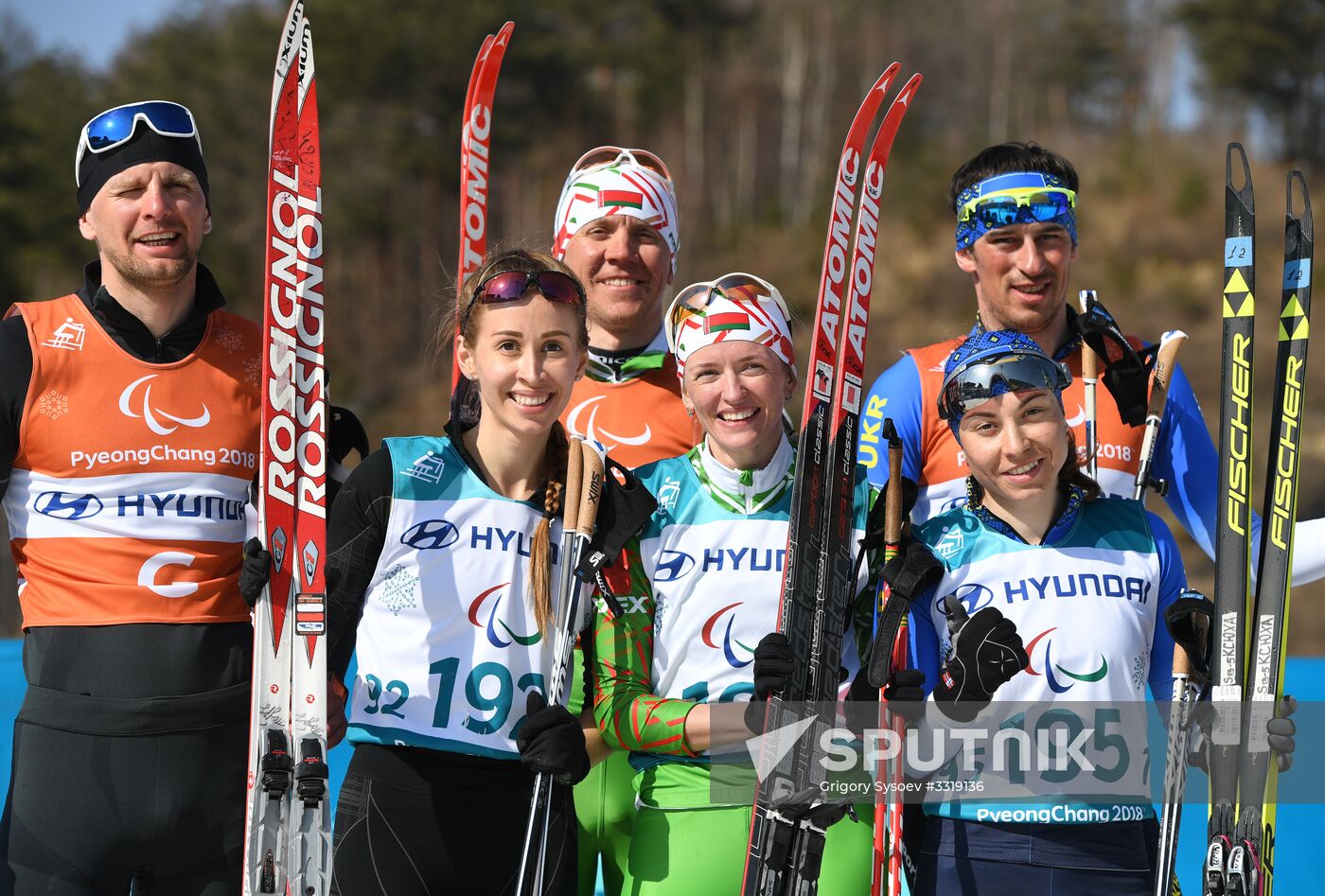 2018 Winter Paralympics. Cross-country skiing. Women. Sprint