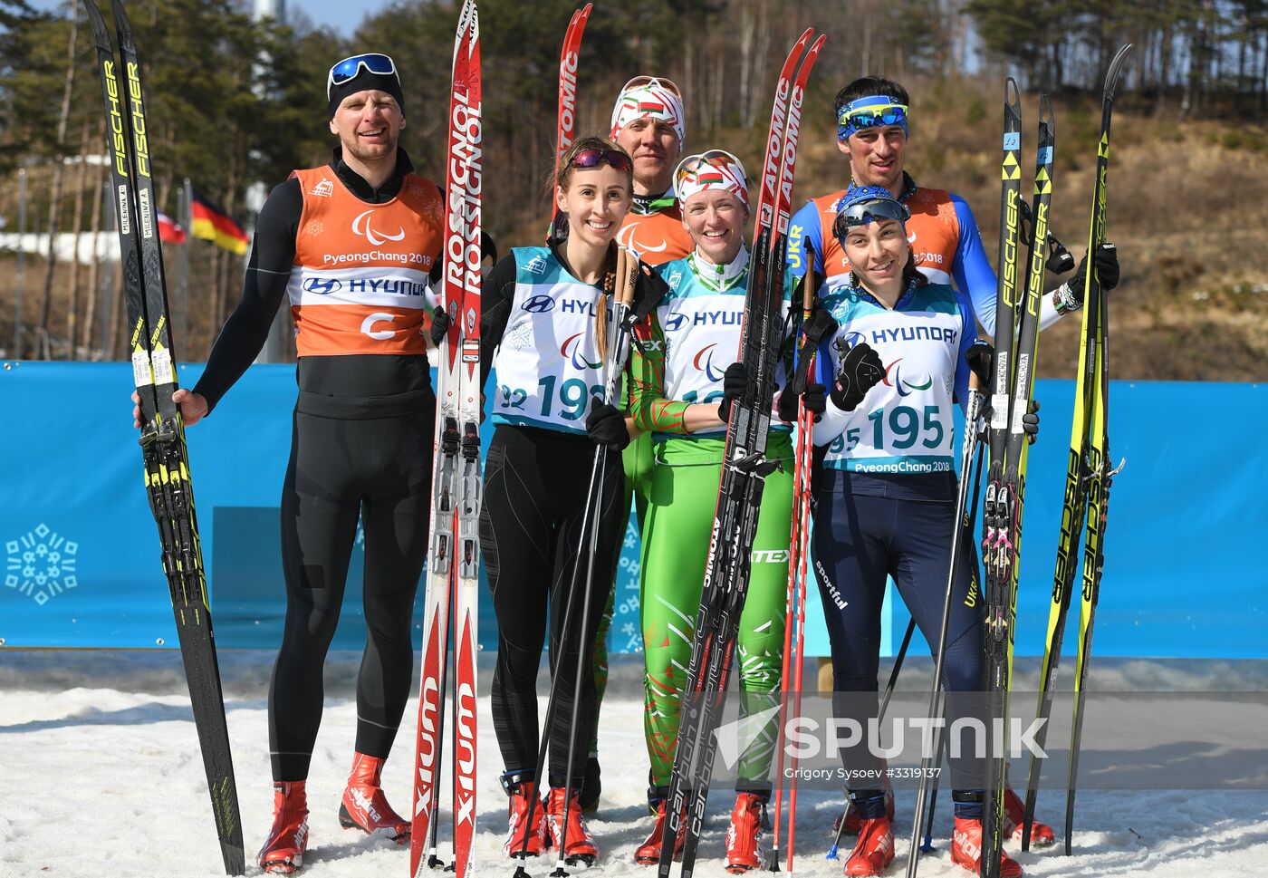 2018 Winter Paralympics. Cross-country skiing. Women. Sprint