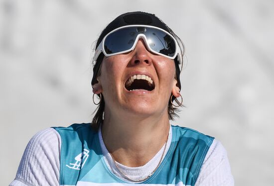 2018 Winter Paralympics. Cross-country skiing. Women. Sprint