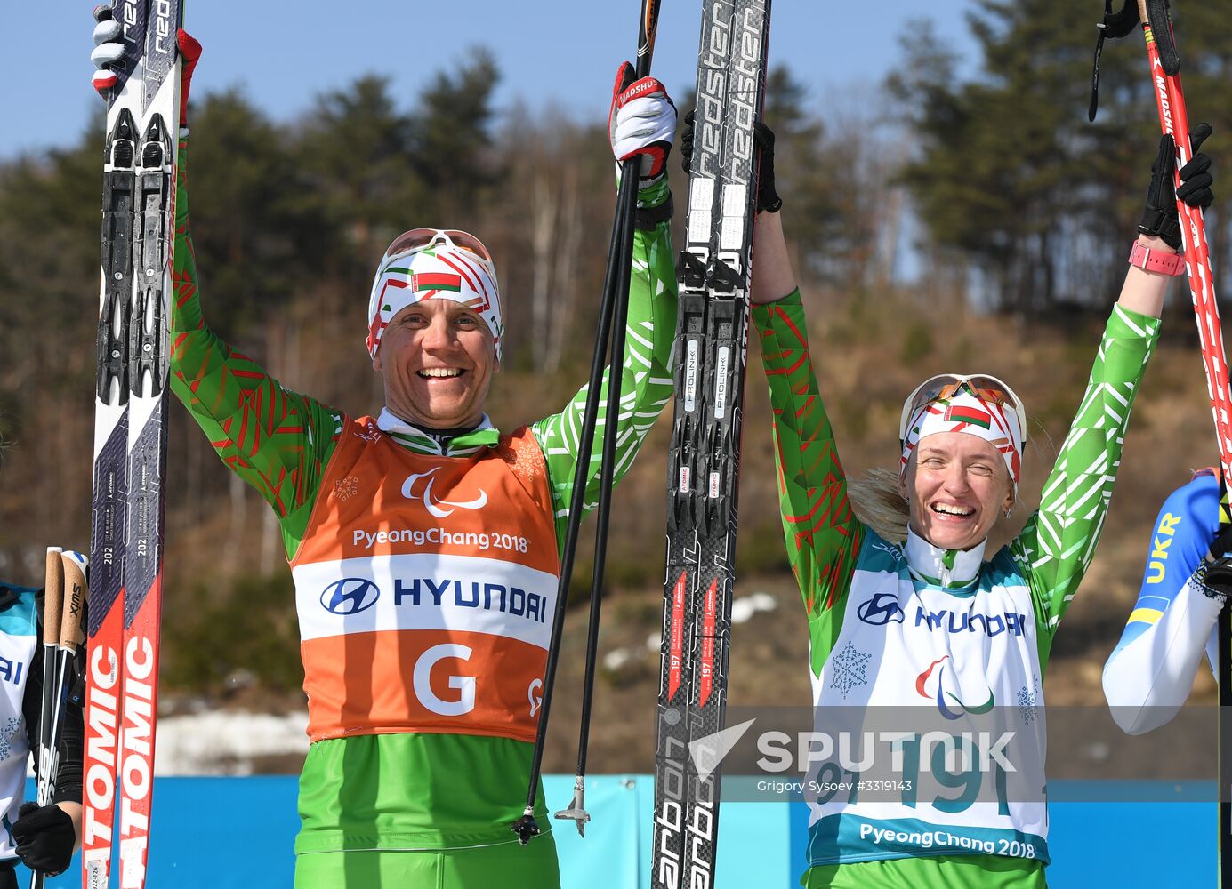 2018 Winter Paralympics. Cross-country skiing. Women. Sprint