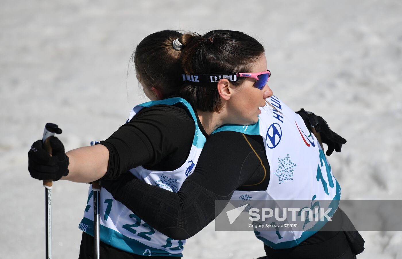 2018 Winter Paralympics. Cross-country skiing. Women. Sprint