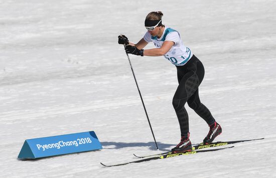 2018 Winter Paralympics. Cross-country skiing. Women. Sprint