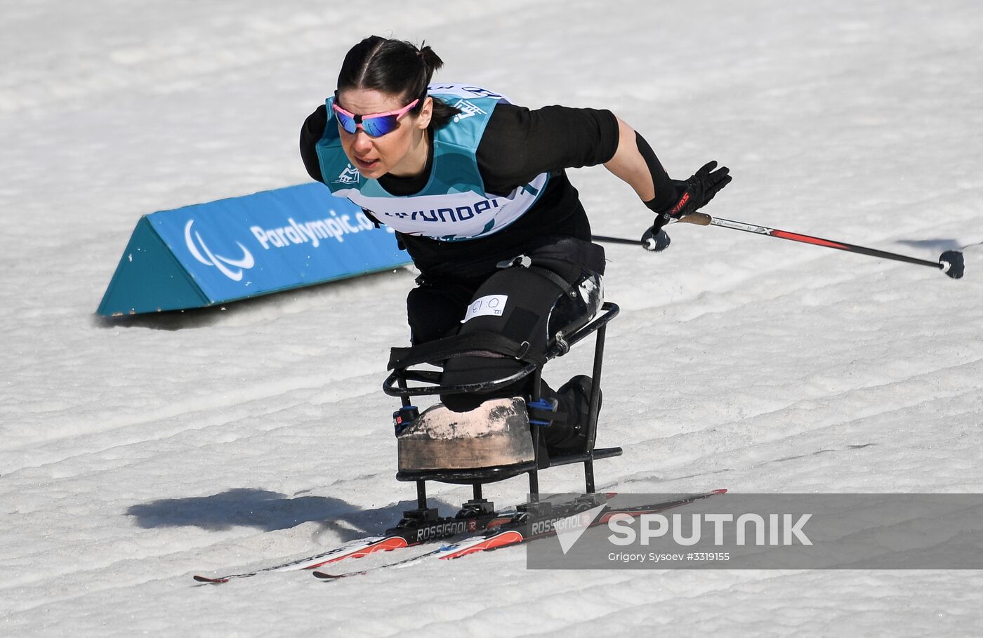2018 Winter Paralympics. Cross-country skiing. Women. Sprint