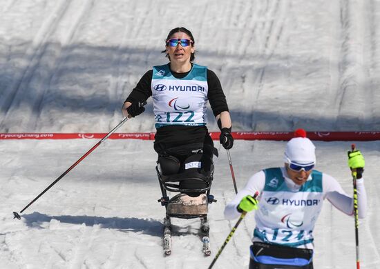 2018 Winter Paralympics. Cross-country skiing. Women. Sprint