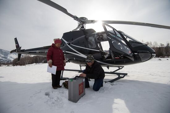 Early voting for President of Russia in Republic of Altai