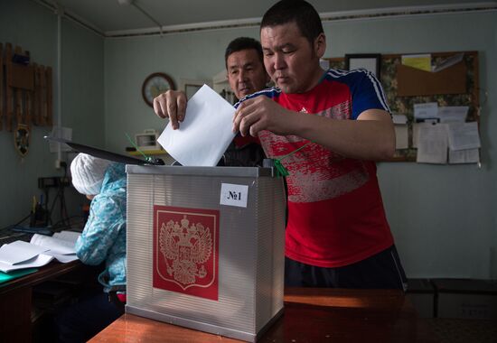 Early voting for President of Russia in Republic of Altai