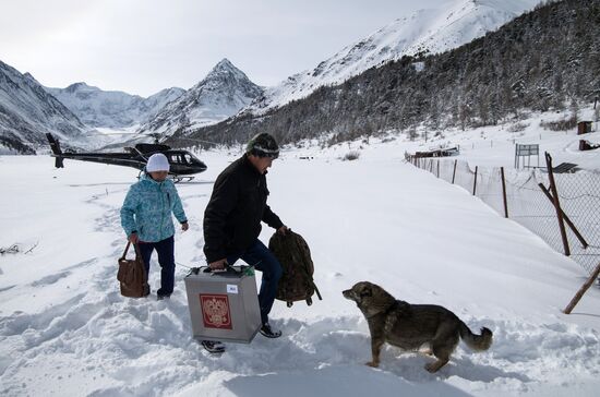 Early voting for President of Russia in Republic of Altai