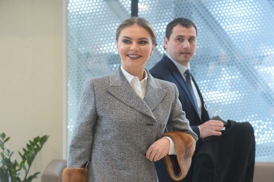 Opening of Olympic training center for rhythmic gymnastics in Minsk