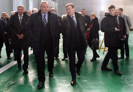 Deputy Prime Minister Dmitry Rogozin visits Samara