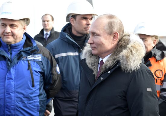 President Vladimir Putin's working trip to Southern Federal District