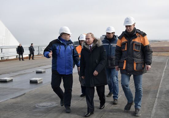 President Vladimir Putin's working trip to Southern Federal District