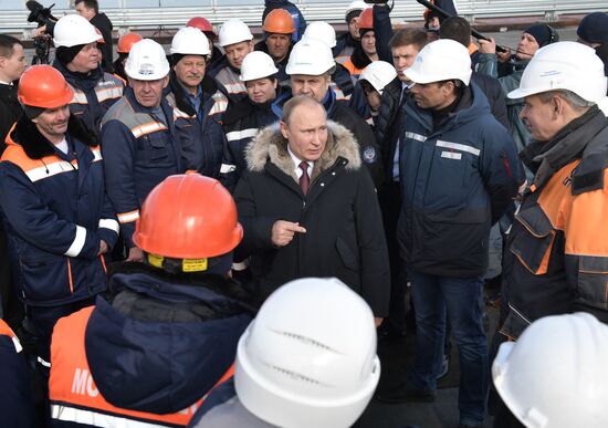 President Vladimir Putin's working trip to Southern Federal District